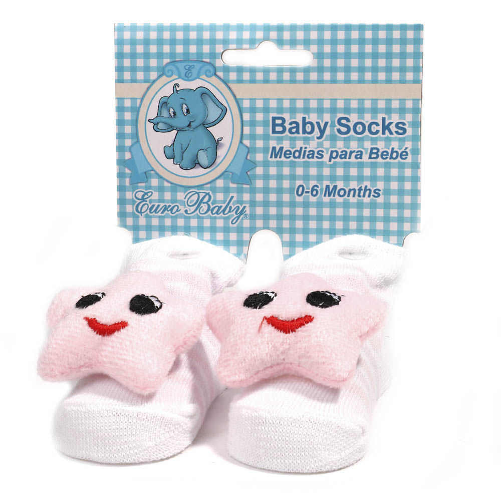 Medias Euro Baby Para Bebé Niña 0 - 6 Meses