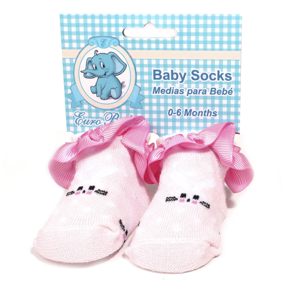 Medias Euro Baby Para Bebé Niña 0 - 6 Meses