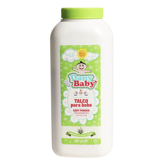 Polvo Aroma a Aloe Vera Dany Baby Para Bebé 200 g