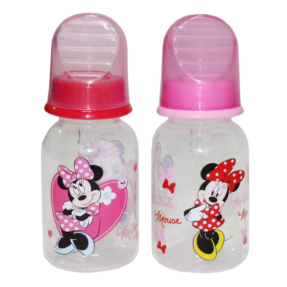 Biberón Plástica Disney Minnie Mouse 4 oz