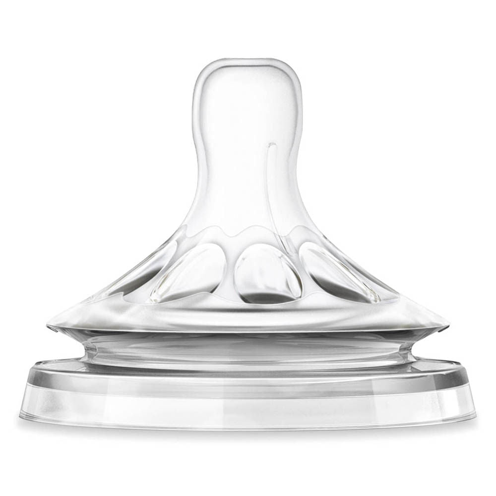 Mamones Natural Avent Flujo Lento de 0 Meses 2 Piezas