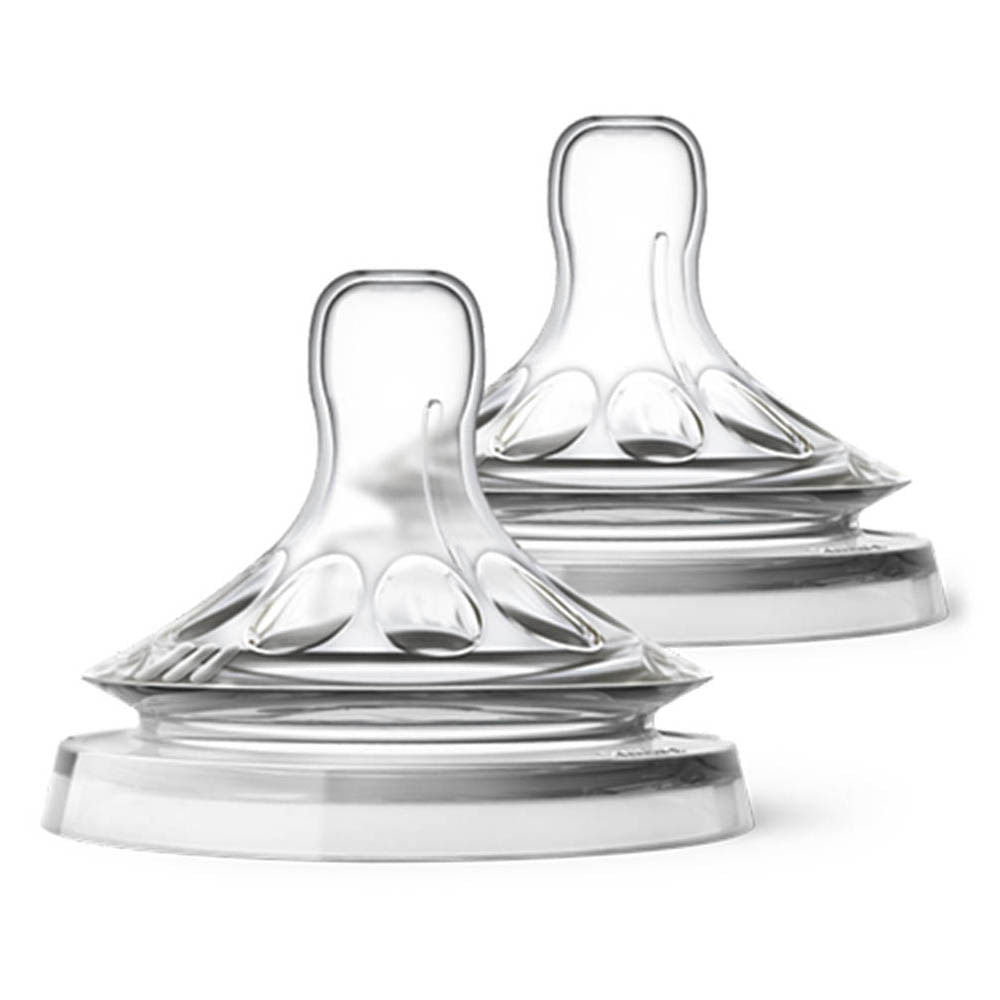 Mamones Natural Avent Flujo Variado de 3 Meses 2 Piezas