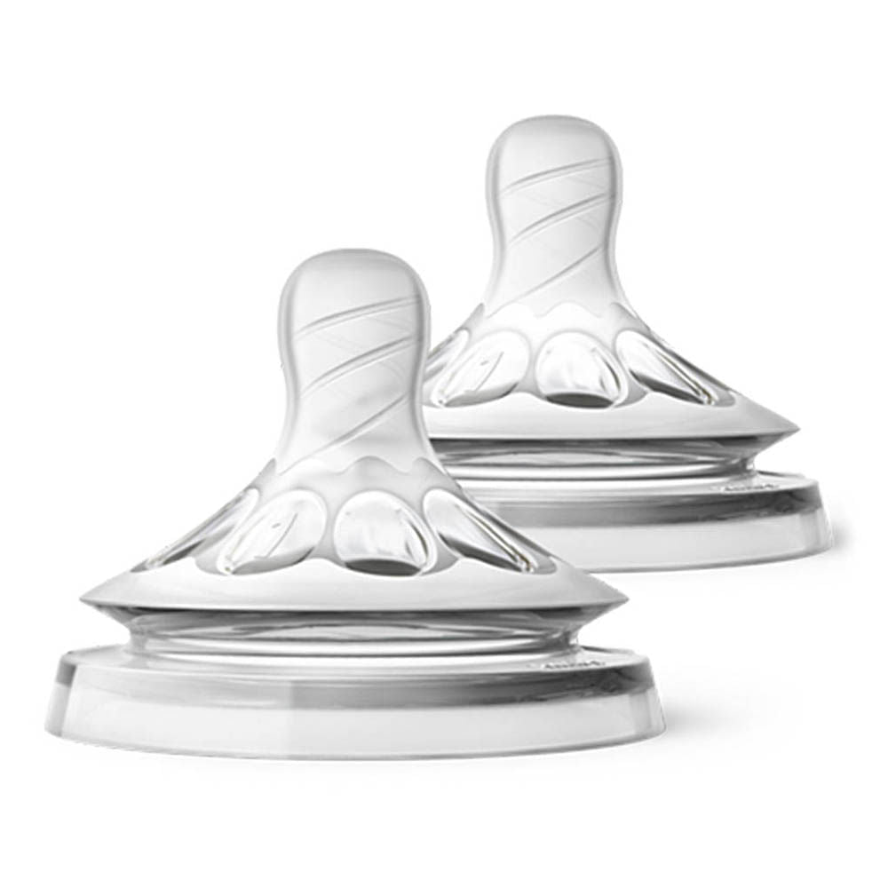 Mamones Natural Avent Flujo Lento de 0 Meses 2 Piezas