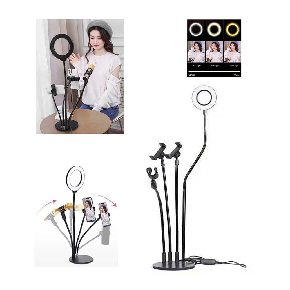 Aro de Luz Con Soporte Para Celular