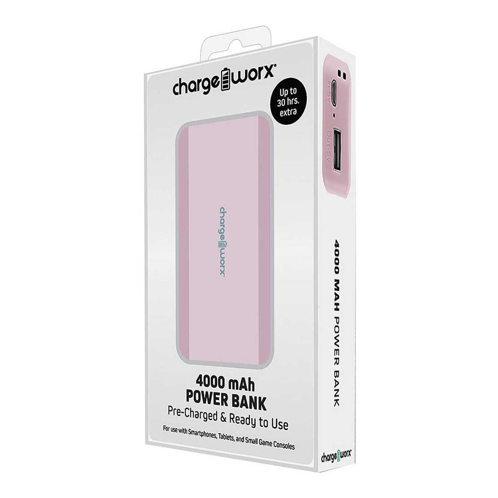 Batería Portátil Chargeworx de 4000 mAh