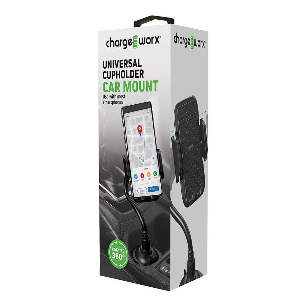 Porta Celular Para Carro Chargeworx Negro