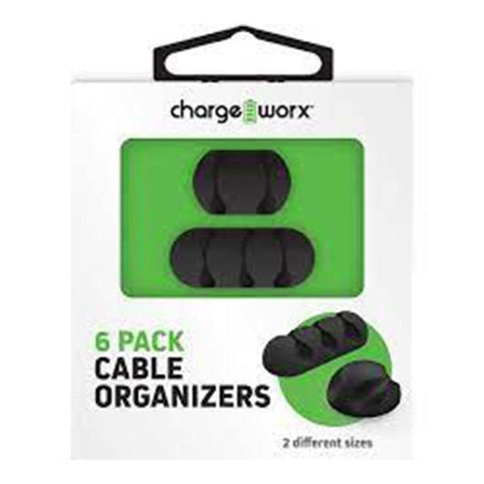 Organizador de Cable Chargeworx Para 6 Cables