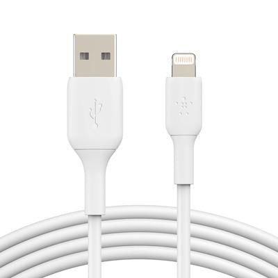 Cable Usb-A Belkin Lightning 2Mts Wht