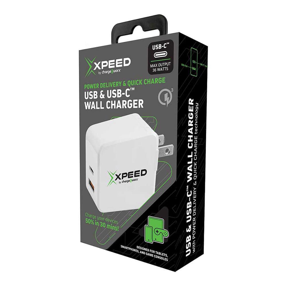 Cargador de Pared Chargeworx USB