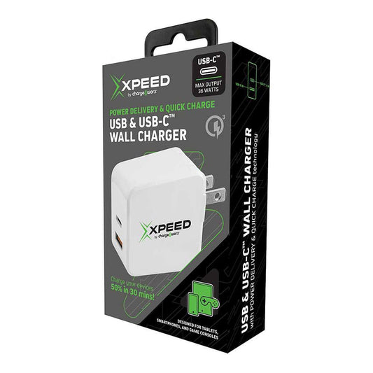 Cargador de Pared Chargeworx USB