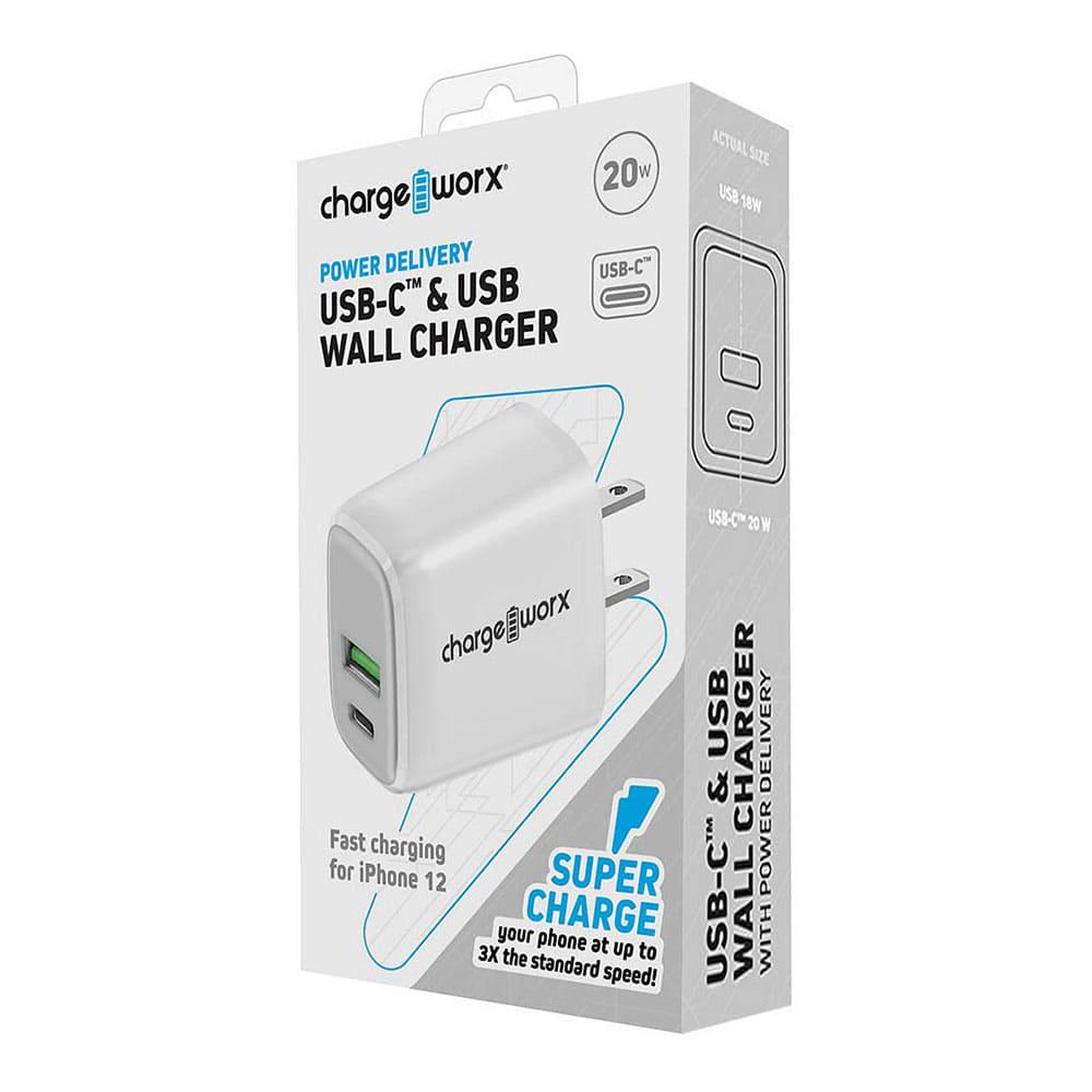 Cargador de Pared Chargeworx USB