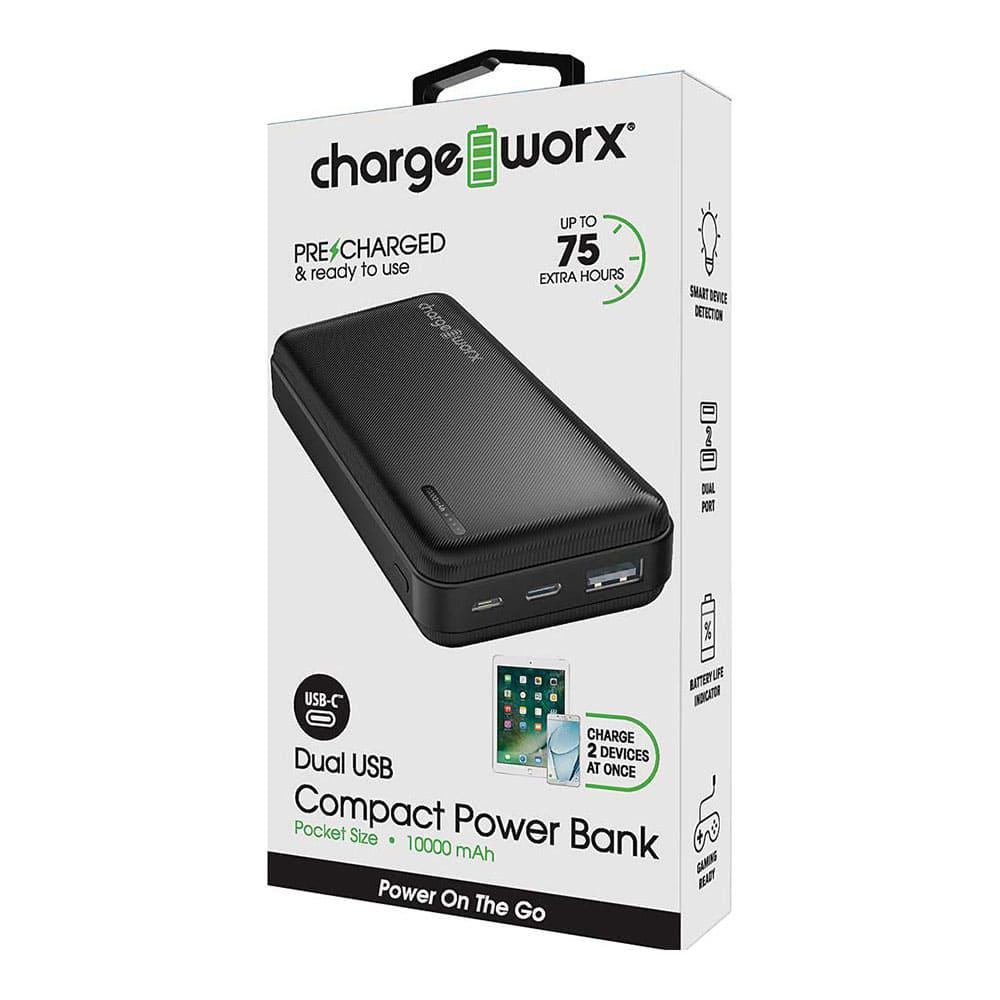 Batería Portátil Chargeworx 3 Puertos