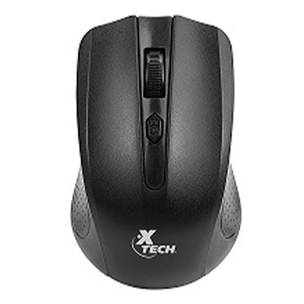 Mouse Optico Inalambrico Xtech Black