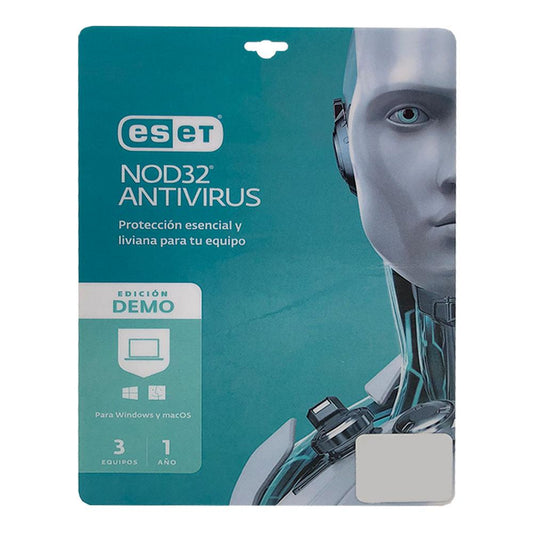 Tarjeta Antivirus Eset Nod32/3Ppa-Ca