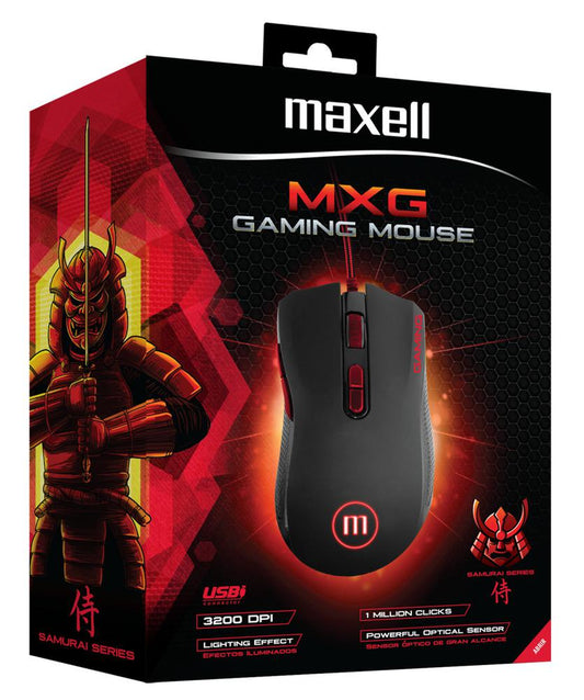 Mouse Con Cable USB Maxell Gaminng Ca-Mowr-Mxg