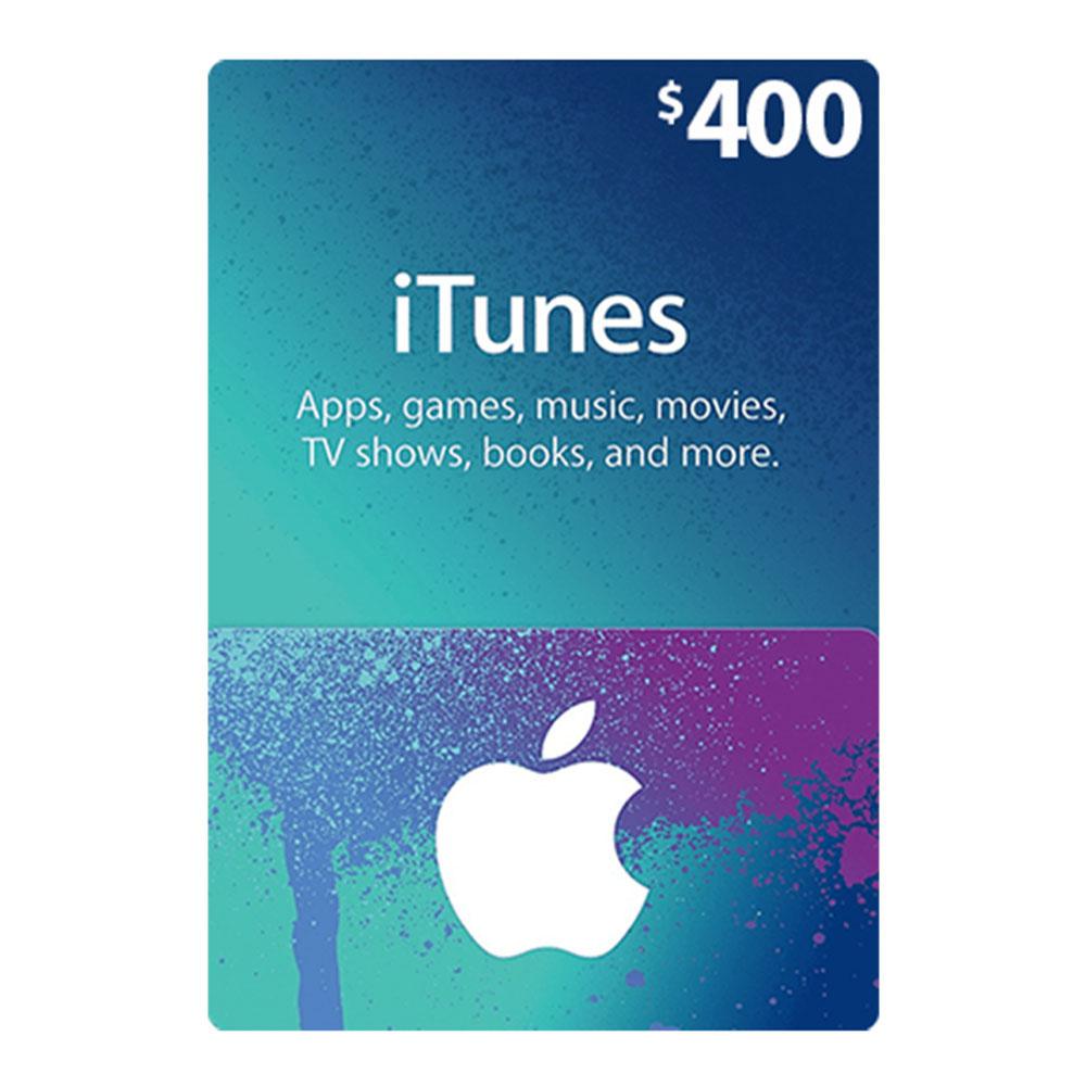 Tarjeta Digital & Itunes Us $400