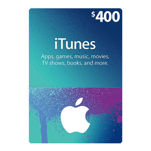 Tarjeta Digital & Itunes Us $400