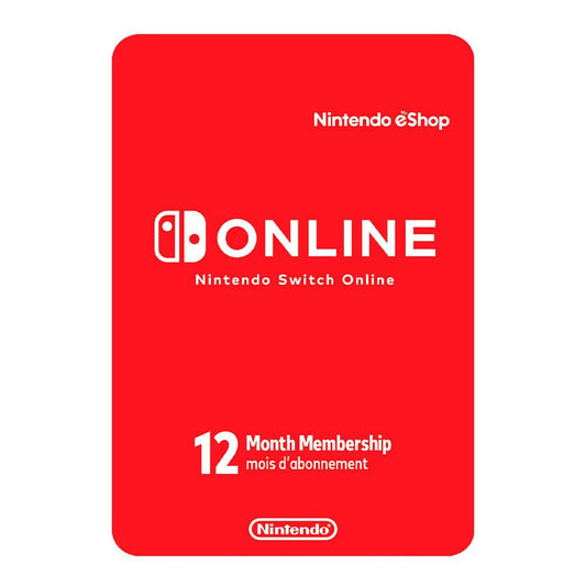 Tarjeta Digital Nintendo 12 Month