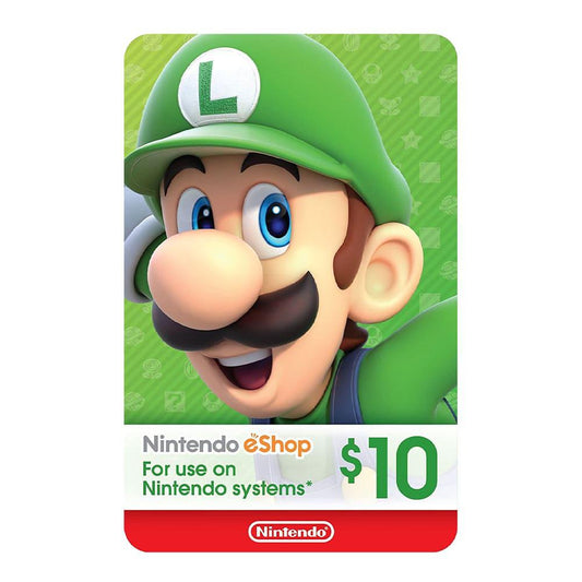 Tarjeta Digital Nintendo de $10
