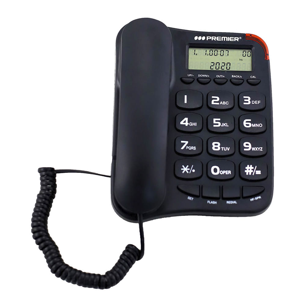 Teléfono Alámbrico Premier Fijo