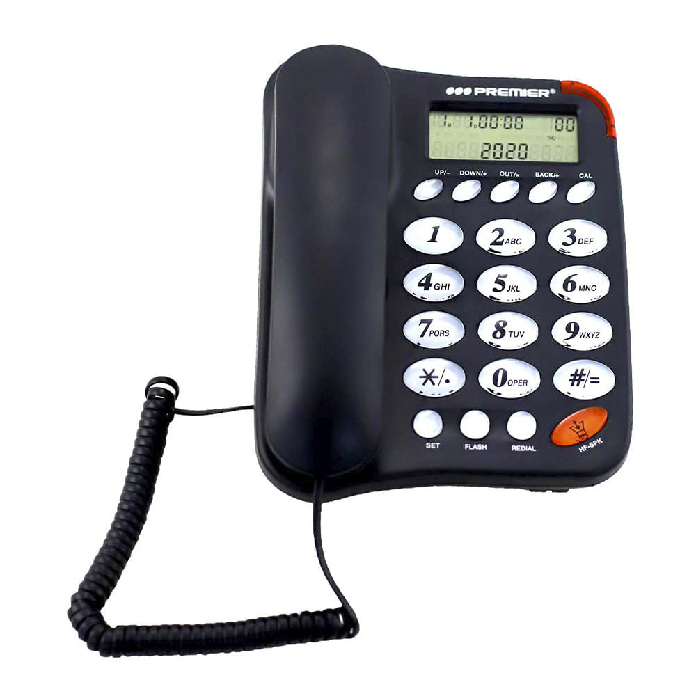 Teléfono Alámbrico Premier Fijo - Surtido
