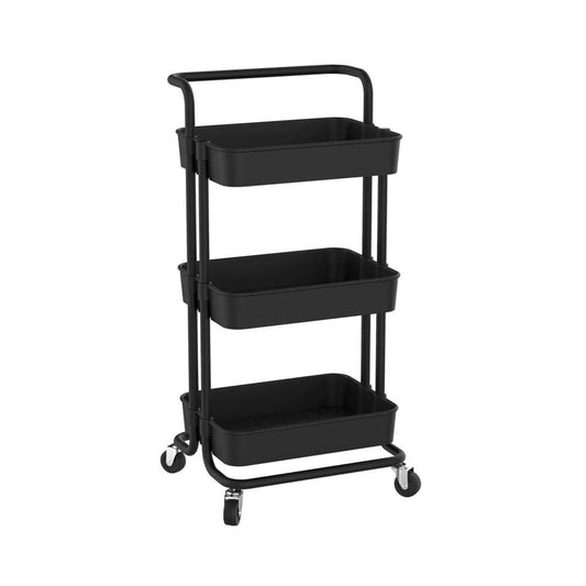 Carro de Servicio Kennedy Home 3 Niveles de Metal