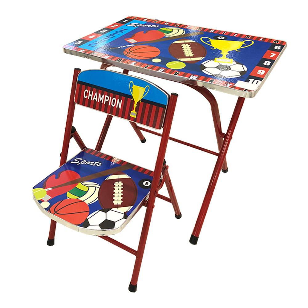 Escritorio Con Silla Infantil Home 60 cm x 52 cm x 40 cm