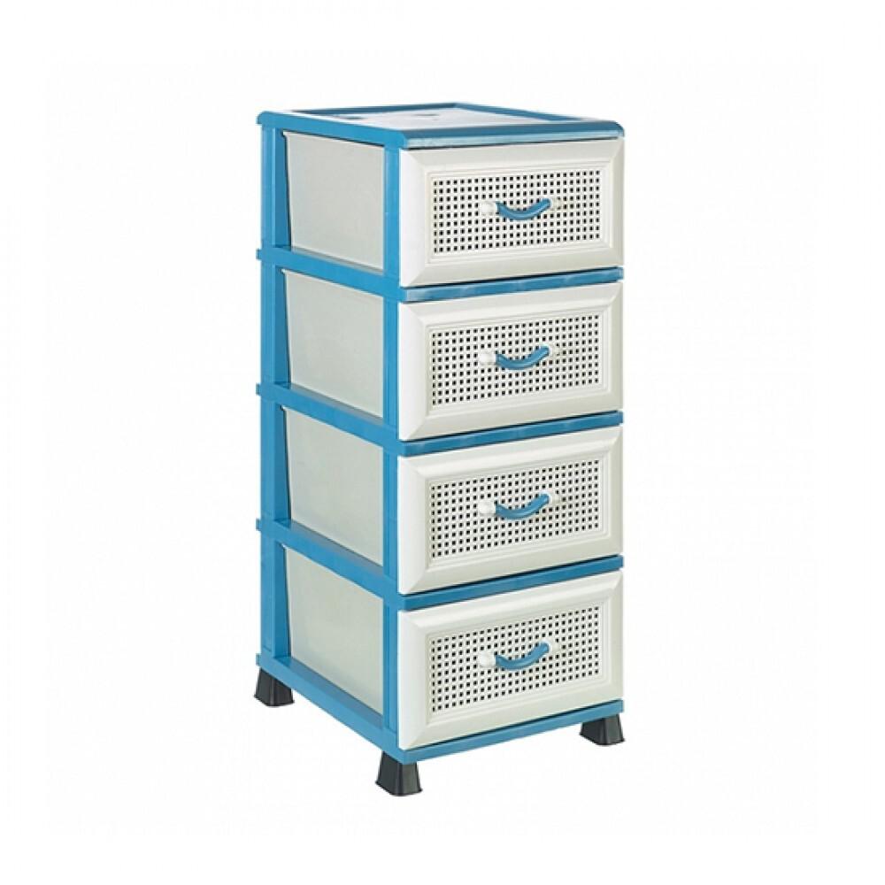 Gavetero Plástico Murat Plastik de 4 Gavetas - Surtido