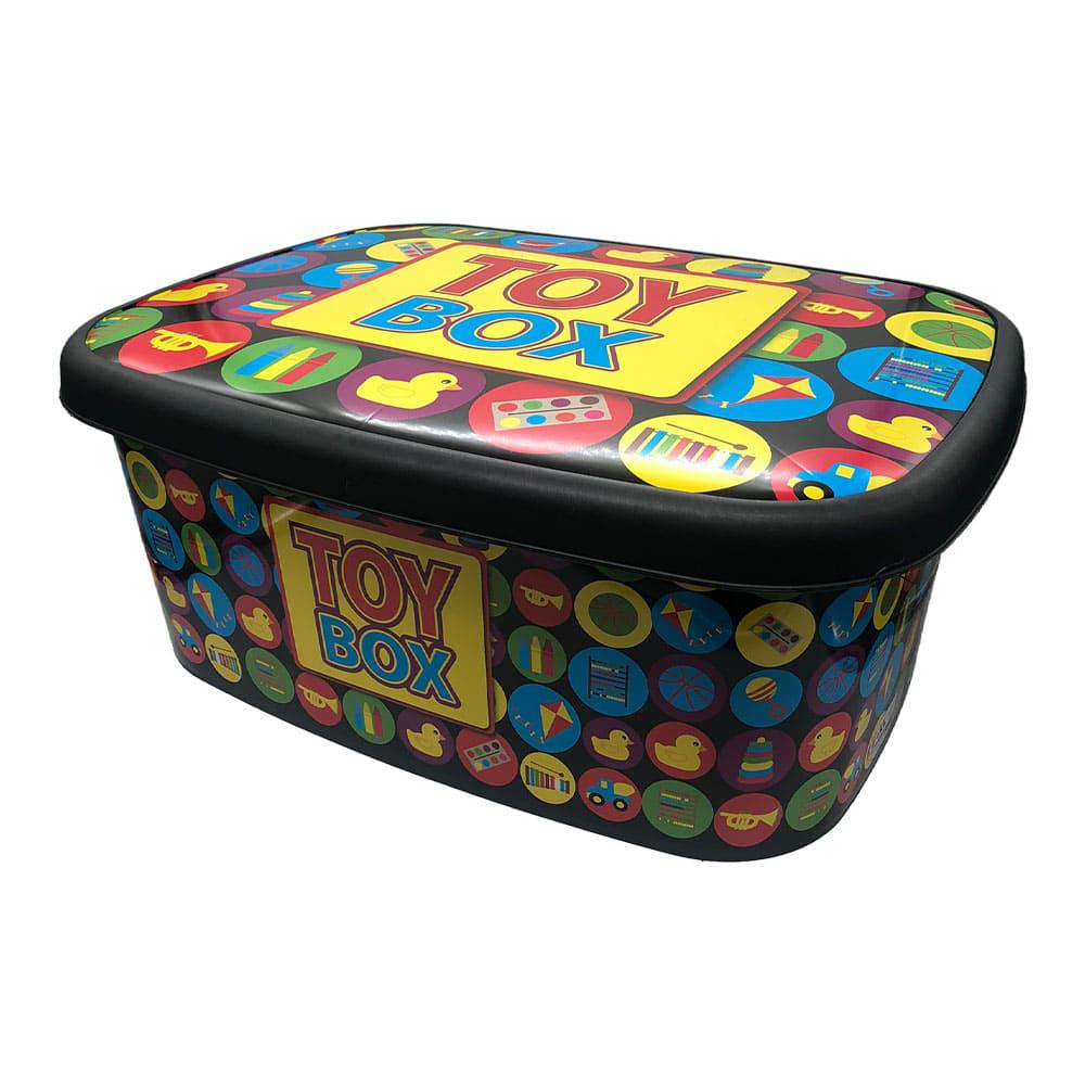 Caja Multiuso 36Lt Plástica Estampada