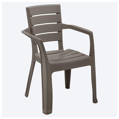 Silla Plástica Rimax Barú Con Brazos