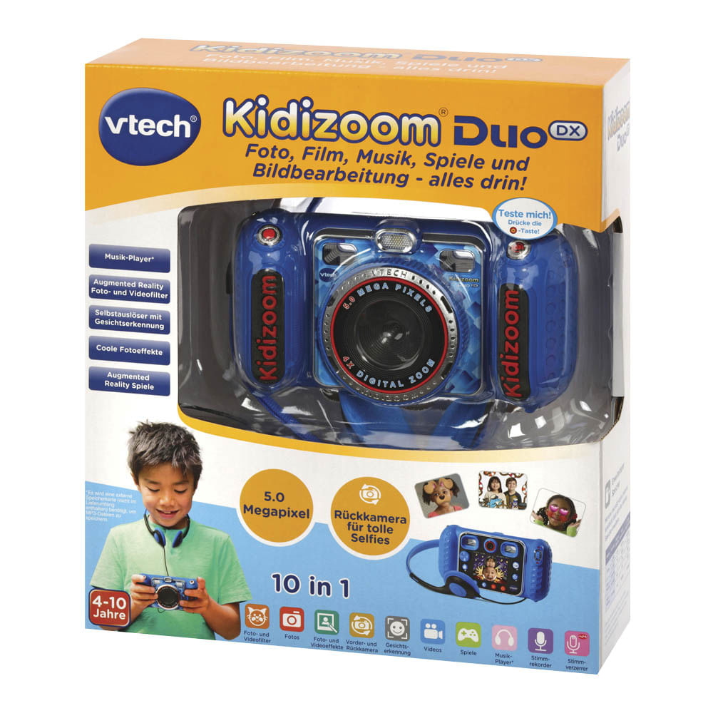 Cámara Kidizoom Vtech Duo Azul