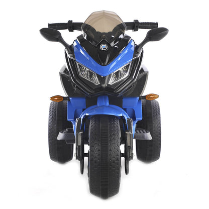 Motocicleta Recargable de 6 Voltios 4.5 Ah Azul