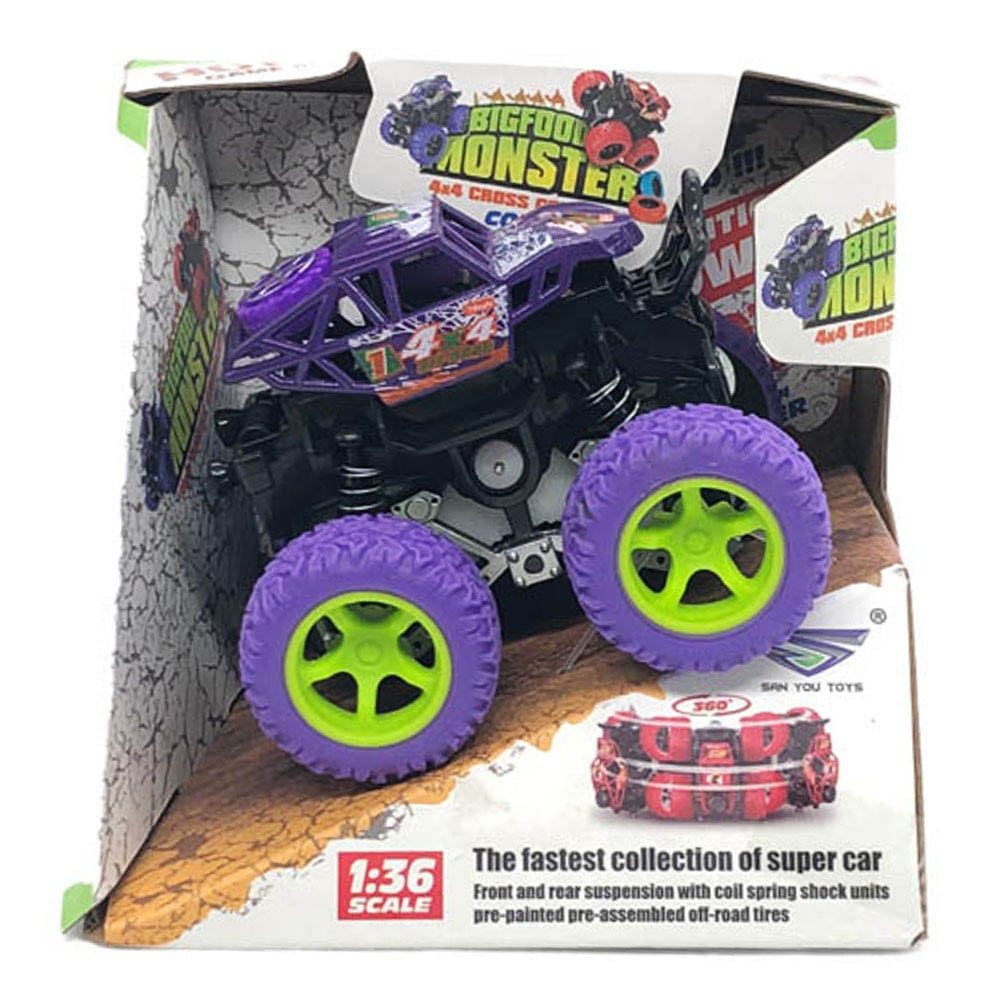 Carro 1:36 Bigfoot Monster 4X4 - Surtido