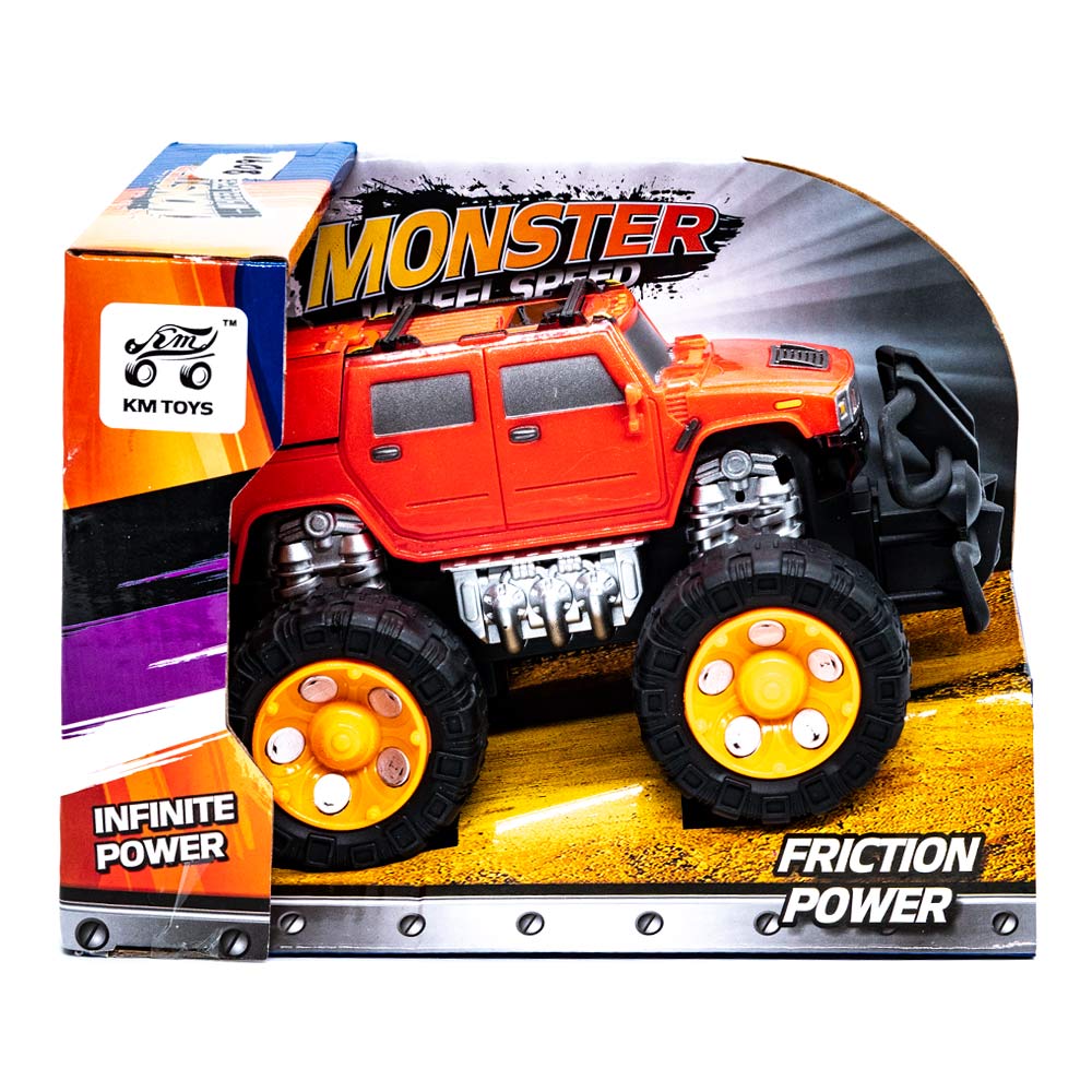 Carro de Fricción Monster Wheels - Surtido