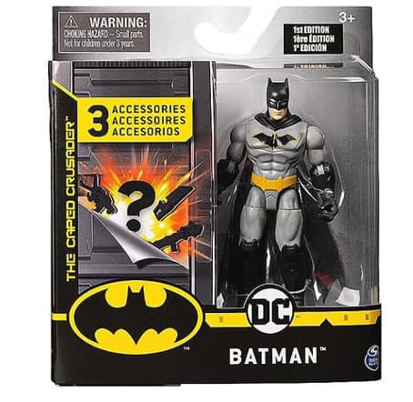 Figura Batman Con Accesorios de 4" Surtido