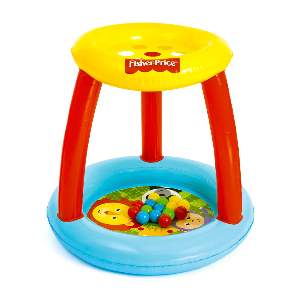 Bandeja Inflable Con Bolitas Fisher Price de Bestway 89 cm x 84 cm
