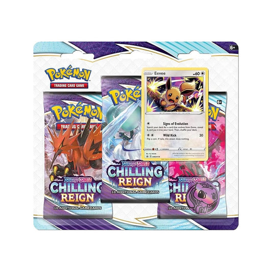 Tarjetas Pokémon Chilling Reign Booster Blister - Surtido