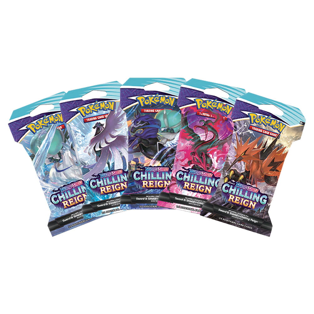 Cartas Pokémon Chilling Reign Sleeved Booster - Surtido