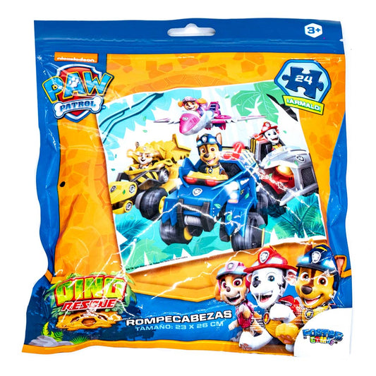 Rompecabezas Paw Patrol en Bolsa 24 Piezas