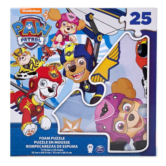 Rompecabezas Paw Patrol de Foam 25 Piezas