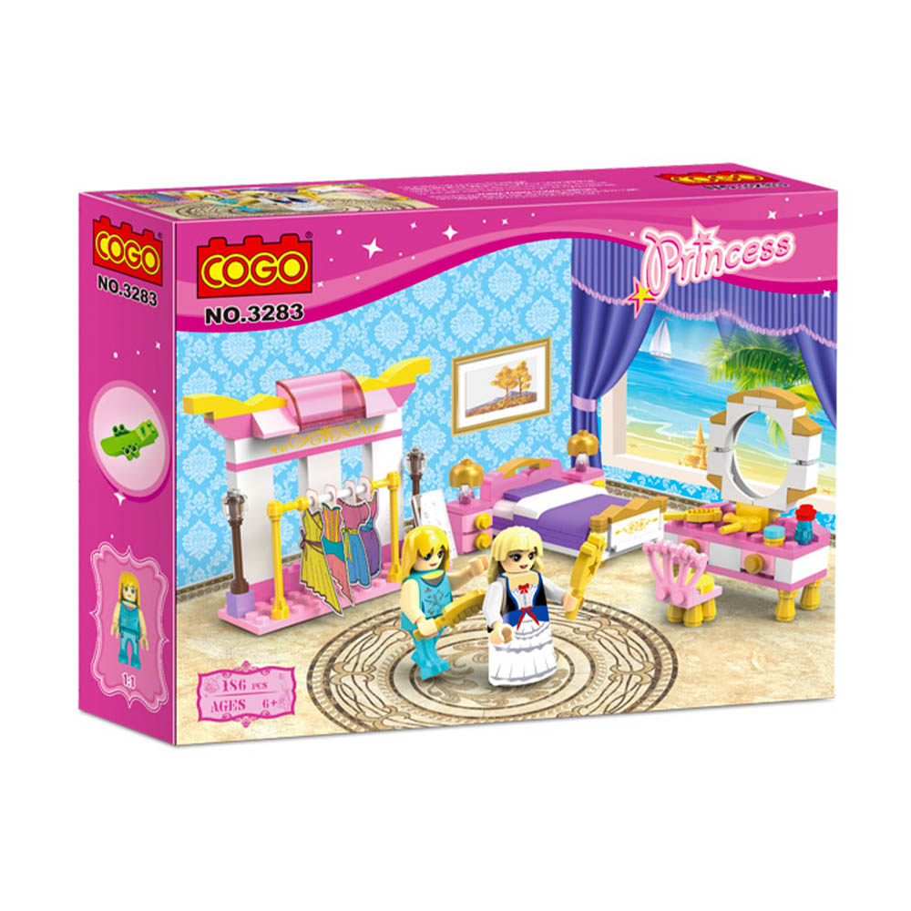 Bloques de Construcción Princess 186 Piezas