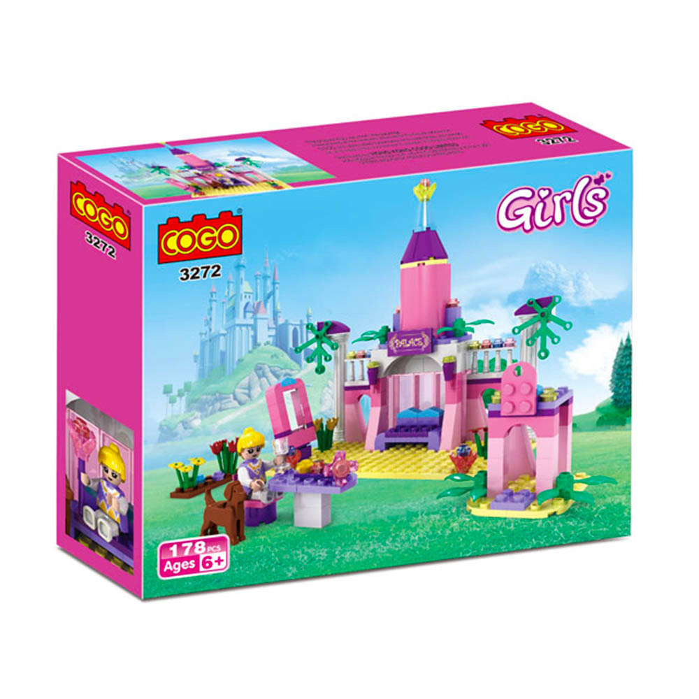 Bloques de Construcción Castillo Girls 178 Piezas