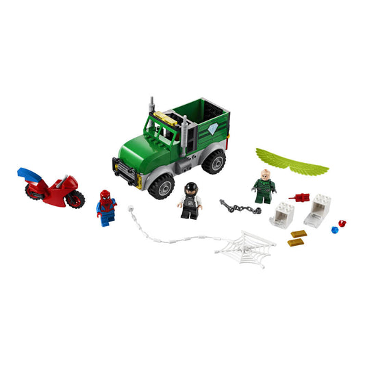 Bloques LEGO® Marvel Spiderman Vulture's Trucker Robbery