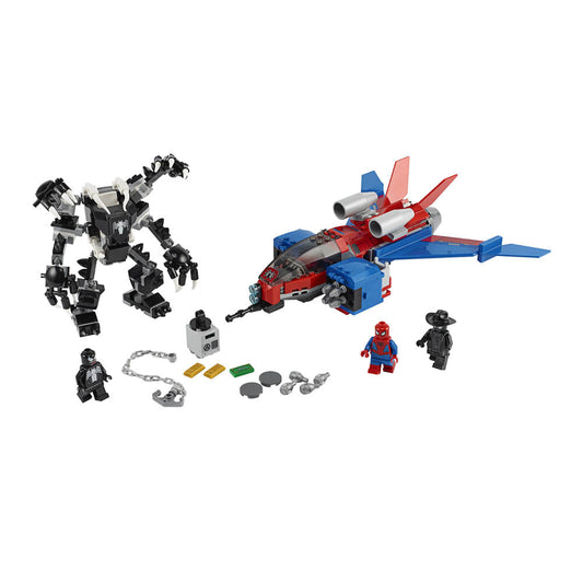 Bloques LEGO® Spiderjet vs Venom Mech