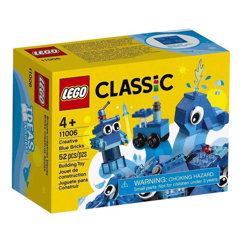 Lego Clásico Ladrillos Azules 52 piezas