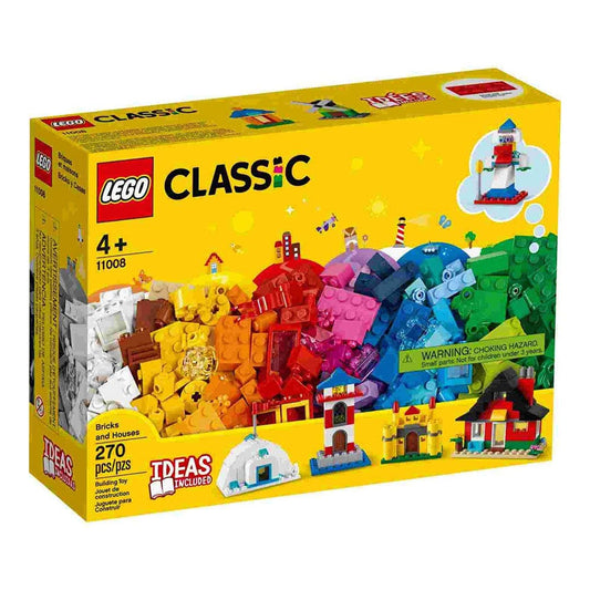 Lego Clásico Ladrillos y Casas 270 piezas