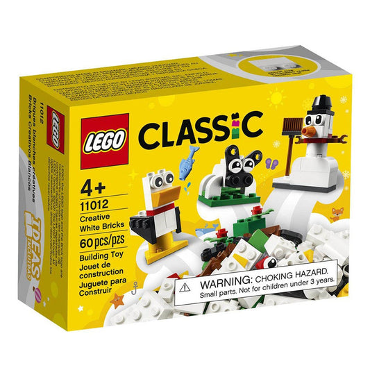 Lego Clásico Creativo Ladrillos Blancos 60 piezas