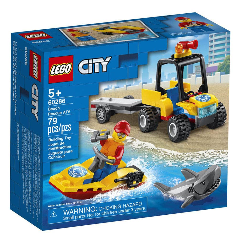 Lego Cuatrimoto de Rescate Costero 79 piezas