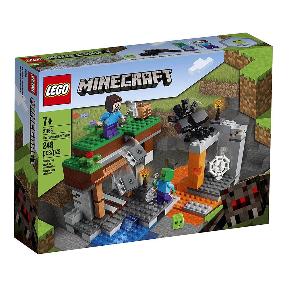 Lego Minecraft La Mina Abandonada 248 piezas
