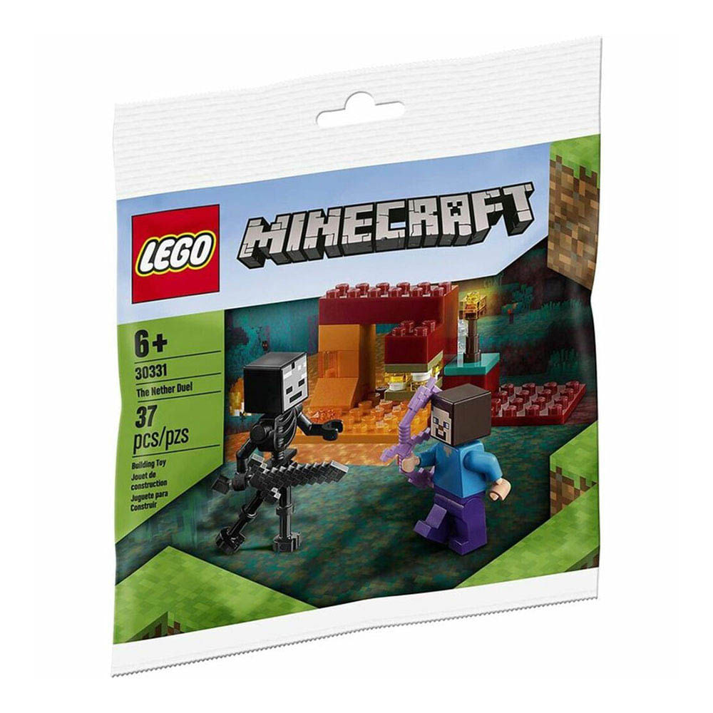 Lego Minecraft El Duelo Nether 37 piezas